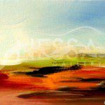Sunrise I-Acrylic on Canvas-6×12