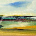 Sunrise III-Acrylic on Canvas-6×12