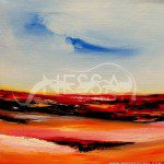 Sunset series II-Acrylic n Canvas-12×12